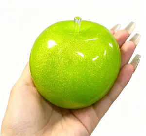 Large Green Squishy Toy | Moldable Slow Rise Ice Texture Fidget Sensory Toy