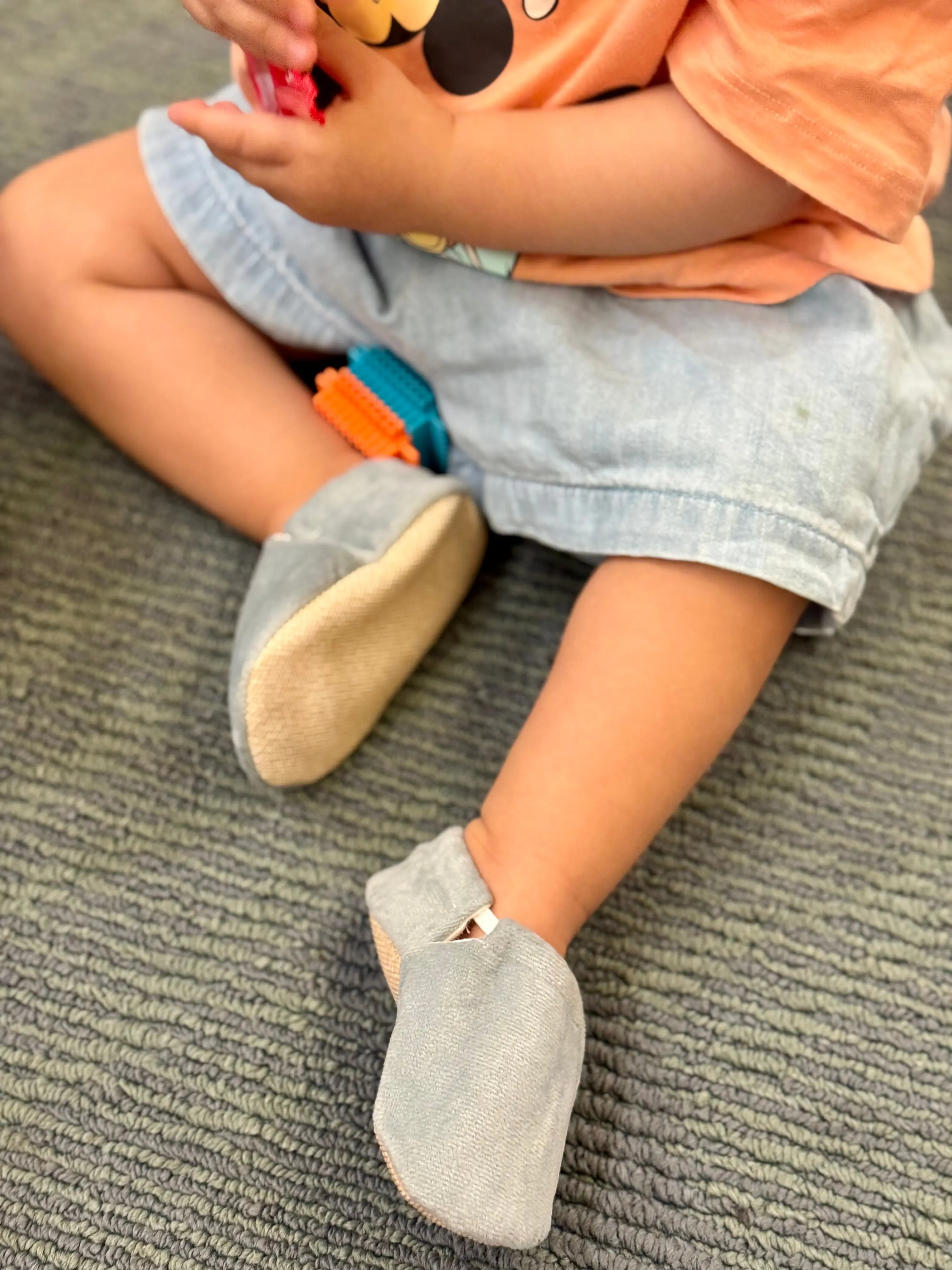 Moonlight - Soft Cotton Baby Slippers