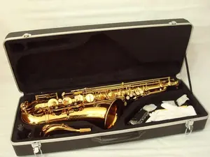 Professional Gold Tenor Saxophone Brand New