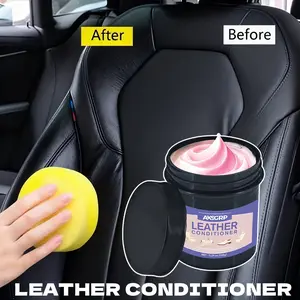 Leather Care Cream, Leather Conditioner for Shoes & Bags, Softening & Protecting Leather, Easy Application, Long-Lasting Formula
