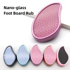 Nano Glass Foot File Callus Remover Dead Skin Artifact Heel Polisher Exfoliating Foot Stone Foot Care Tool Pedicure Knife