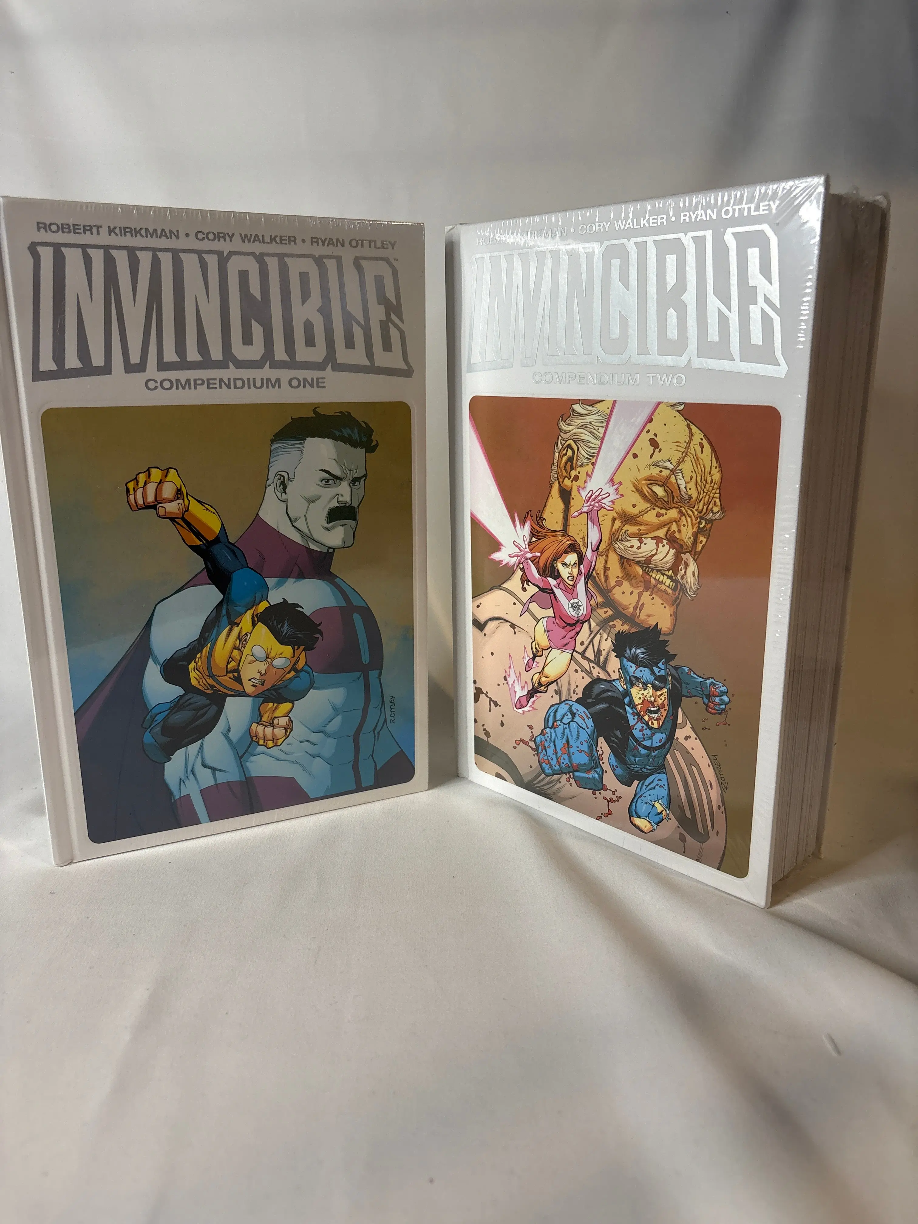 Invincible Compendium Vol. 1 Hardcover Collector's Edition - Image Comics, Skybound, 20th-Anniversary Direct-Market-Exclusive English Book by Robert Kirkman, Ryan Ottley, Cory Walker, Inspires Hit Animated Show, Hard Cover