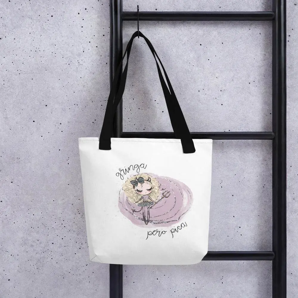 Gringa Pero Pica Tote Bag