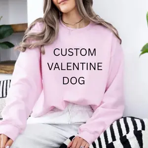 CUSTOM VALENTINE DOG SWEATSHIRT