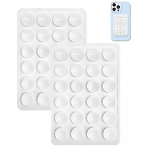 1 Pack Silicone Suction Cup Phone Mount – Non Slip Hands-Free Holder for Selfies & Videos, Sticky Adhesive Phone Stand for Smartphone