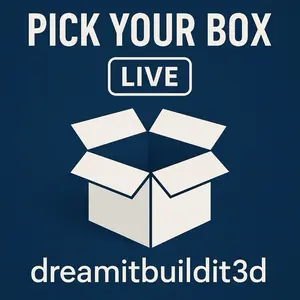 Build a Box Live! Custom 3D Printed Figurines – Pick & Fill Your Box on Stream