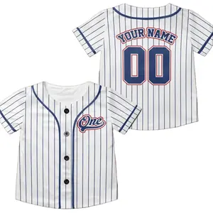 Personalized Kids Baseball Jersey, Custom Baseball Jersey Shirt, Birthday Baseball Jersey, Birthday Gift for Kids, Family Jersey Team Gift