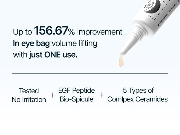 [Dr.Melaxin Official] Eyephalt Eye Cream | Eye Bag Remover Puffiness, Dark Circles, Wrinkles, Eye Skin Care EGF Anti-Aging, Niacinamide & Ceramide, 0.33 fl.oz