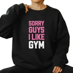 Motivational Fitness Lover Sweatshirt, Women Gym Workout Sweater, Gift for a Fitness Girl, Stylish Athletic Jumper, Unisex Crewneck Pullover