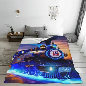 Cruz Football Club Themed Plush Blanket Modern Design, Lightweight & Portable Perfect for Home, Office, Travel All-Season Use Digitally Printed