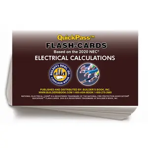 Electrical Calculation QuickPass Flash-Cards NEC 2020