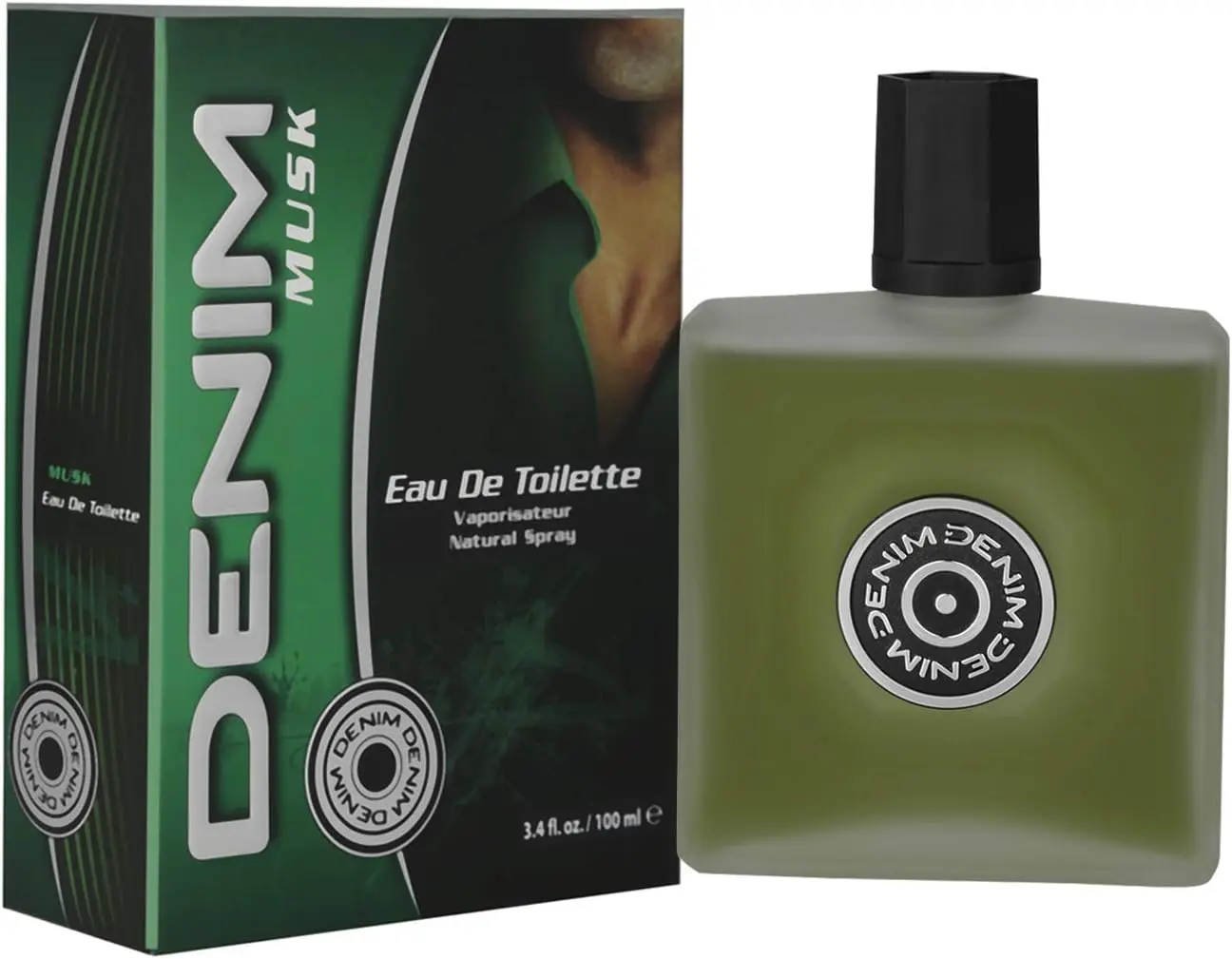 Denim Musk Cologne 3.4 Fl Oz / 100ml Made in Italy Denim Musk Cologne 3.4 Fl Oz / 100ml Made in Italy