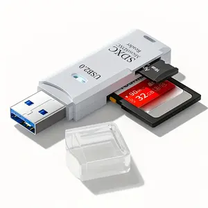 2in1 USB Card Reader, TF&SD Card Reader for PC