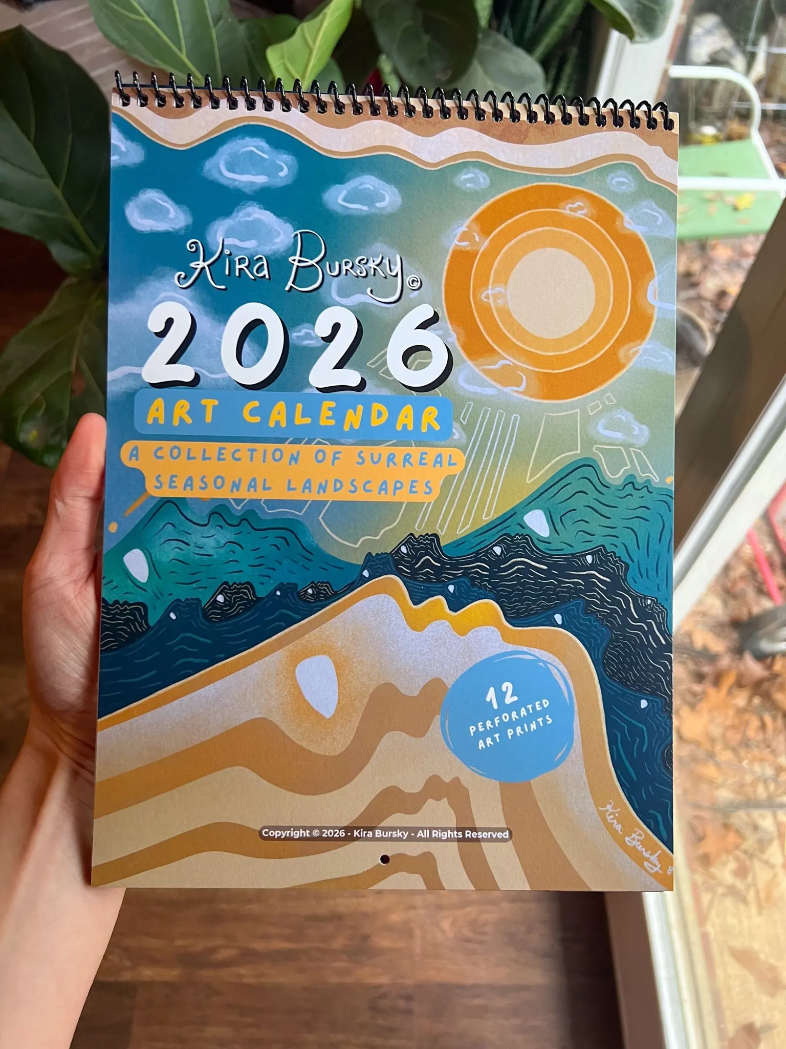 2026 Perforated Art Calendar