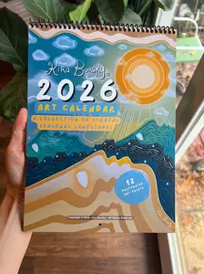 2026 Perforated Art Calendar