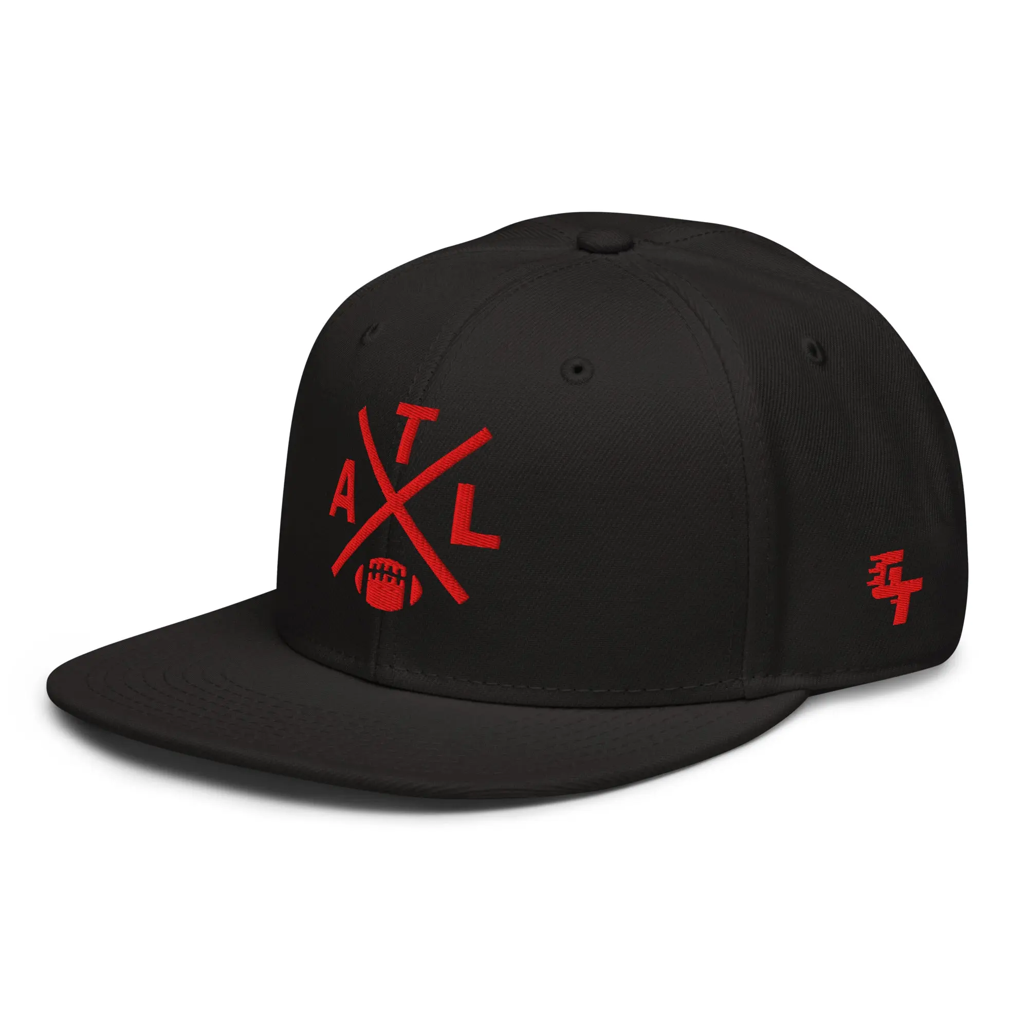 Atlanta Football Retro ATL Cross Snapback Hat Baseball Cap