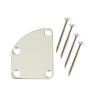Guitar Neck Joint Plate Cutaway SemiRound Mounting Plate for ST TL GuitarBass