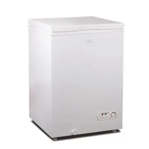 Commercial Cool 3.5 Cu. Ft. Chest Freezer, Deep Freezer Holds Up To 122 Lbs. of Frozen Food, Removable Storage Basket, Mechanical Temperature Control, Manual Defrost, R600a Refrigerant, CCF35WA, White