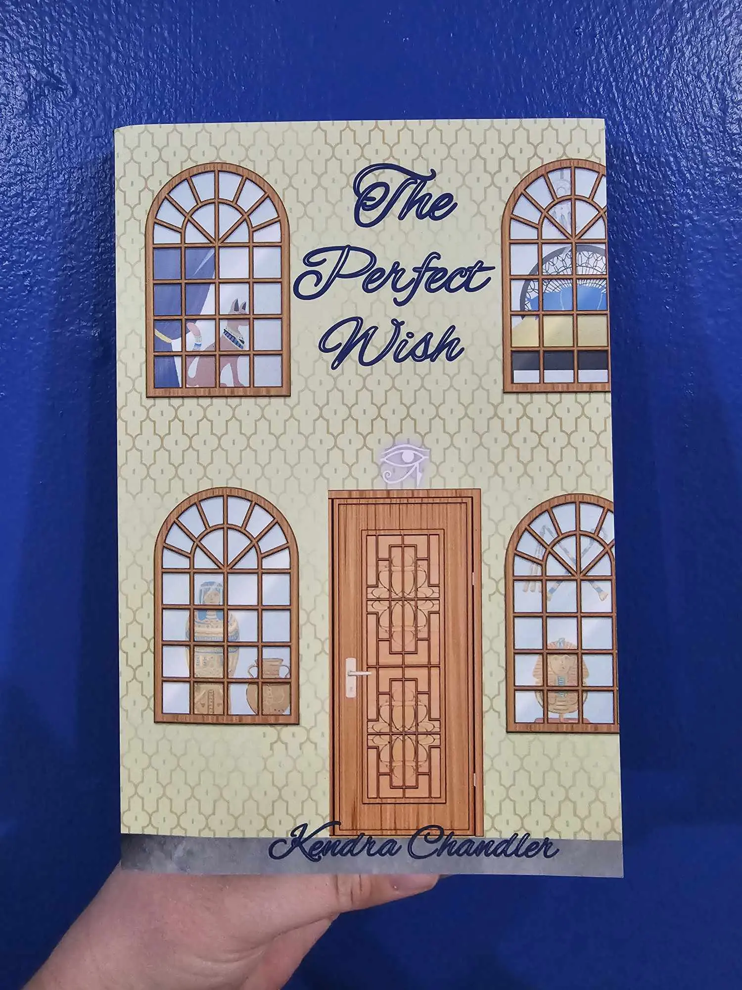 The Perfect Wish signed by author me part of the Grim's Hollow world