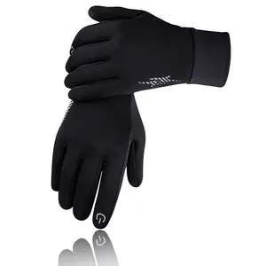 Winter Warm Touch Screen Gloves, Full Finger Outdoor Sports Gloves, Non-slip Gloves for Cycling, Running, Driving, Hiking, Walking, Texting, Cold Work