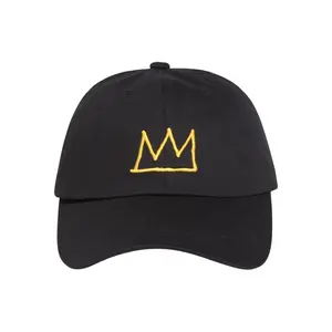 Basquiat CROWN Icon Dad Cap- Black