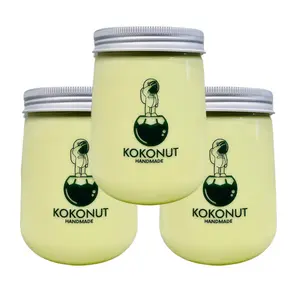 Case of 3 - KOKONUT Coconut Pudding Earthy Matcha Flavor, 12oz, Dairy-Free, Gluten-Free Snack Dessert