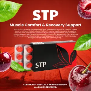 Stop (STP) Drops for Muscle Comfort & Recovery Support | Coach Randall Relief