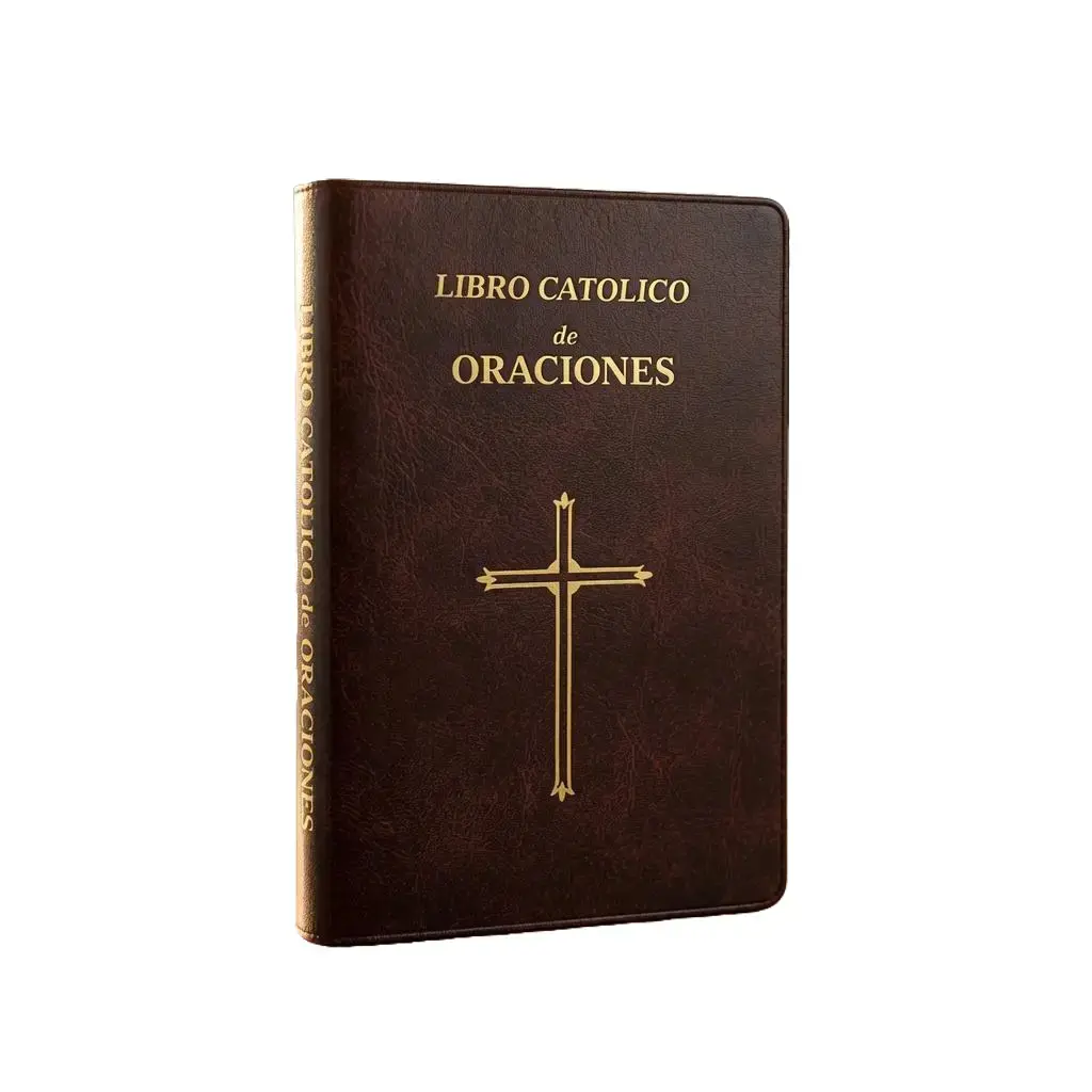 Libro Catolico De Oraciones (Spanish Edition)  Vinyl Bound Book