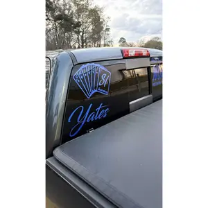 LAST NAME DECAL
