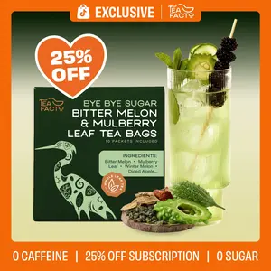 Bye bye Sugar Herbal Tea, Cravings, Sugar Cut, Metabolism – 10 Count Herbal Detox Tea Wellness Tea