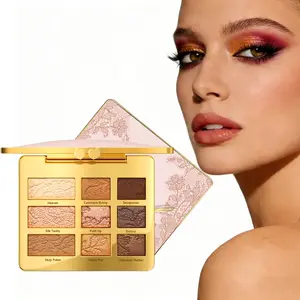 9 Color Versatile Eyeshadow Palette for Face and Eyes, Everyday Portable Makeup for Parties and Gatherings, Vibrant and Colorful Eye Makeup, Eye Makeup Products