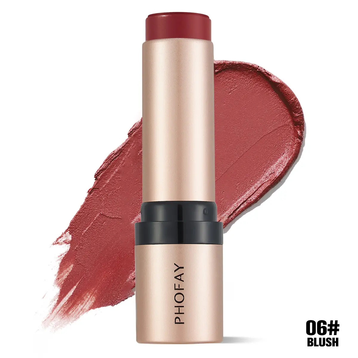 PHOFAY Smooth Removable Contour Stick Cosmetic Makeup - 10g, Smooth Application, Easy to Clean, Designed for Smiling and Jawline Sculpting