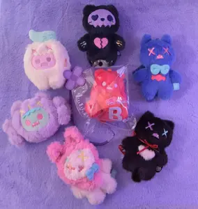 ShinWoo Vampire Candy Shop Series Plush Blind Box - Cute Collectible Plush Toys for Keychains, Mystery Blind Box for Kids & Adults