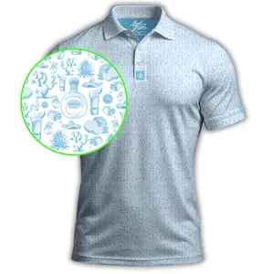 Tequila Blanco Golf Polo