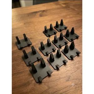 (10) 3D Printed Rock & Mineral Display Stands | Geode Holder