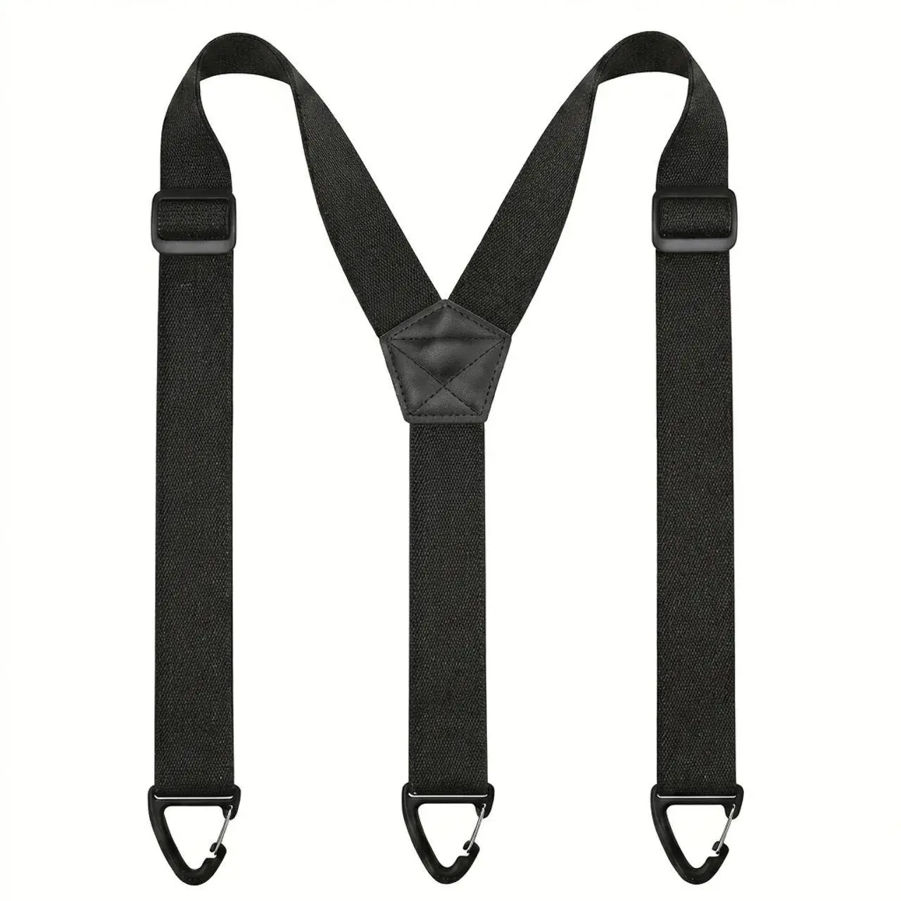 Hidden Suspenders for Men Women Under Clothes with 3 Snap Loop (1.48" Wide)