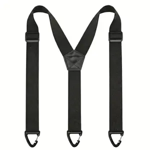 Hidden Suspenders for Men Women Under Clothes with 3 Snap Loop (1.48" Wide)