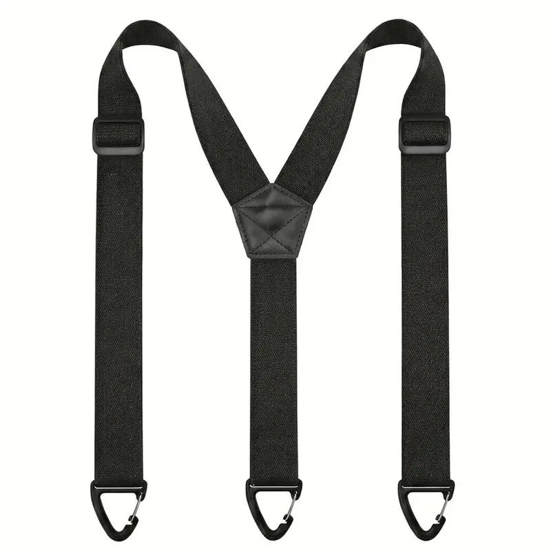 Discreet Hidden Suspenders for Adults, Adjustable 3-Snap Strap, 1.48" Wide Under-Clothes Suspenders for Everyday Wear