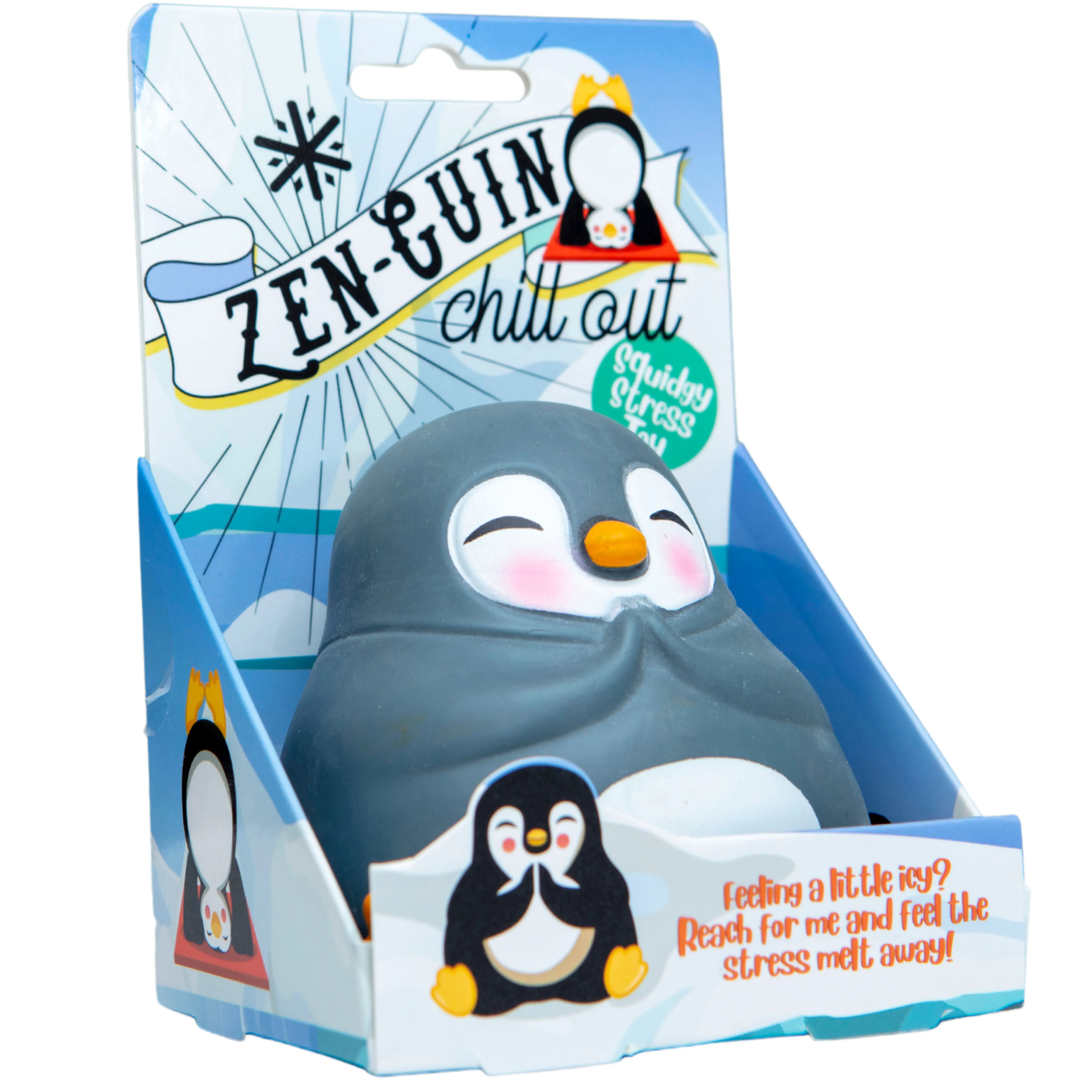 Boxer Gifts - Zenguin Cute Stress Ball for Adults – Funny Penguin Gift & Anxiety Relief Toy – Fun Desk Supplies