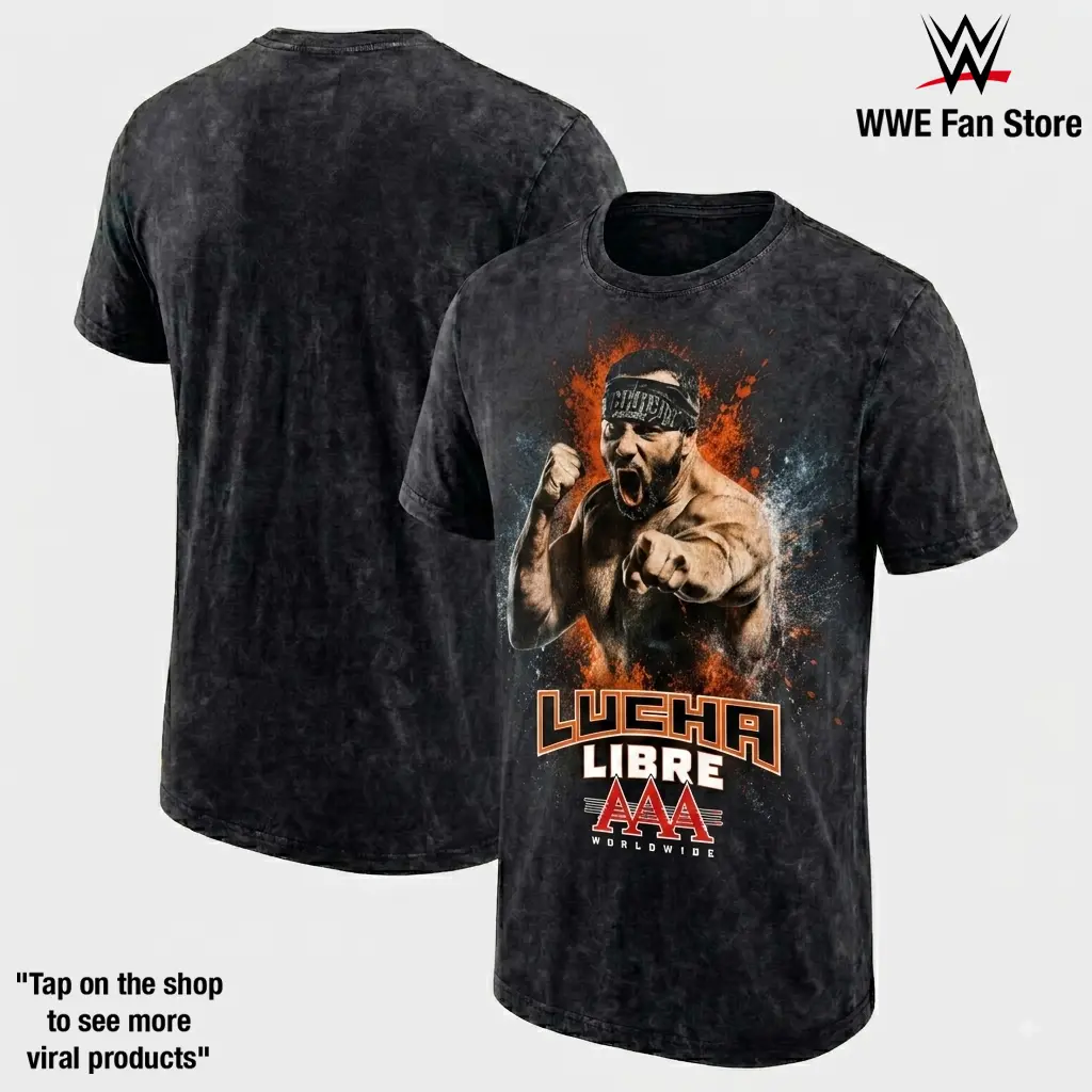 Chavo Guerrero Jr. WWE Graphic Tee, Lucha Libre Wrestling Legend Shirt, Mexican-American Pro Wrestling Icon, AAA Inspired Design, Tribute to His WWE, WCW, ECW & Lucha Underground Career Legacy