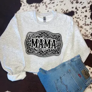 Western Mama Sweatshirt, Cowgirl Rodeo shirt, western clothing, western tops, western cowgirl stuff, punchy western wear, western outfits for women, country girl stuff clothing, graphic tees women, sweatshirts for women, western for women clothes