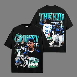 Swingman Ken Griffey Jr 24 Premium Shirt Cotton, The Kid Fans, Swingman Fans, Kid Griffey Shirt, Mariners Fans, Baseball Shirt, Game Day OutFit