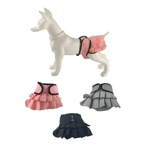 Dog Diapers for Female Dogs, Washable and Reusable Pet Diaper with Skirt Edges, Anti-Soiling Design for Comfort and Hygiene, Washable Pee Pads, Puppy Pads