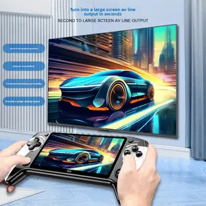 2026 New Upgraded Portable Handheld Game Console, 5.5-in Screen Rechargeable Device with 3500+ Built-In Games, Ideal Gift for Kids & Adults