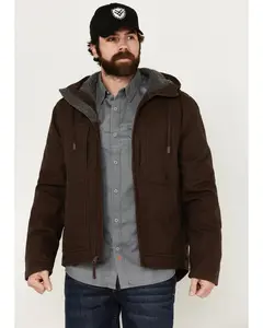 Men's Castile Weather Duck Hooded Work Jacket