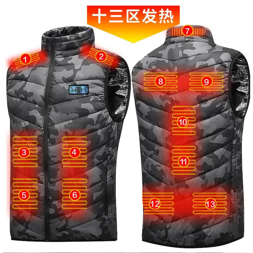 13 zone (dual control) camouflage