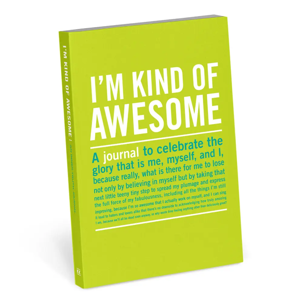 USED-I'm Kind of Awesome Mini Inner-Truth Journal by Knock Knock (Misc.)