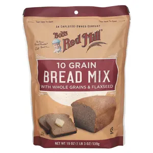 Bob's Red Mill 10 Grain Bread Mix with Whole Grains & Flaxseed, 19 oz (539 g)