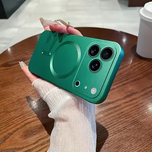 Suitable for iPhone 17 16 15 14 13 12 11 Pro max 16E 16 15 14 Plus Simple Matte Soft Shell with Lens Protection Film