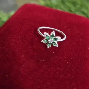 anillo plata italiana